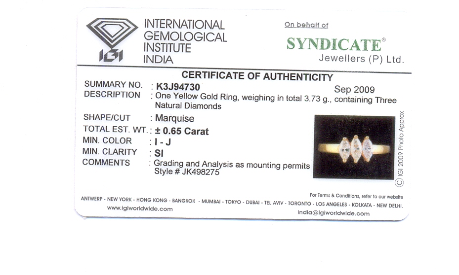 DIAMOND RING GENTS FANCY