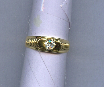 DIAMOND RING GENTS FANCY
