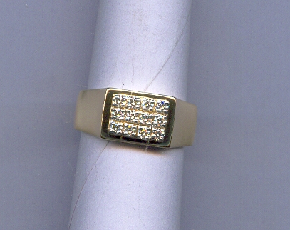 DIAMOND RING GENTS FANCY