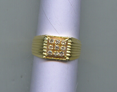 DIAMOND RING GENTS FANCY