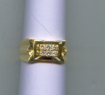 DIAMOND RING GENTS FANCY