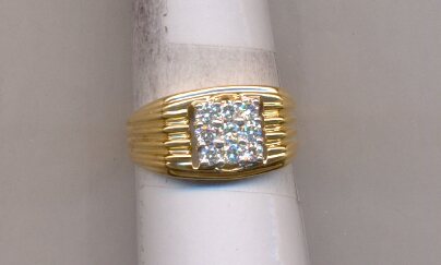 DIAMOND RING GENTS FANCY