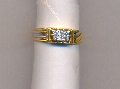 DIAMOND RING GENTS FANCY