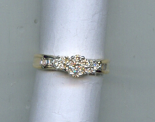 DIAMOND RING GENTS FANCY