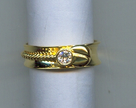 DIAMOND RING GENTS FANCY
