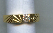 DIAMOND RING GENTS FANCY