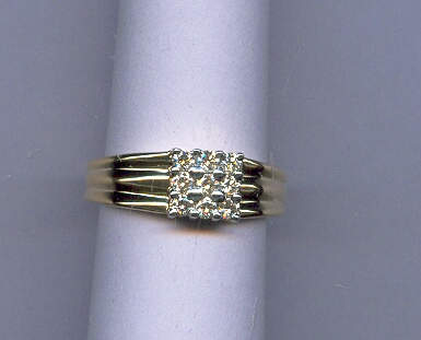 DIAMOND RING GENTS FANCY