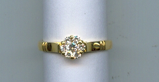 DIAMOND RING GENTS FANCY