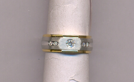 DIAMOND RING GENTS FANCY