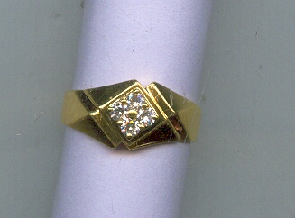DIAMOND RING GENTS FANCY