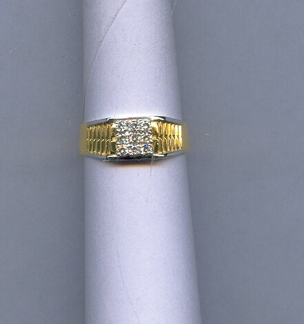 DIAMOND RING GENTS FANCY