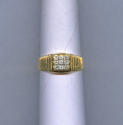 DIAMOND RING GENTS FANCY
