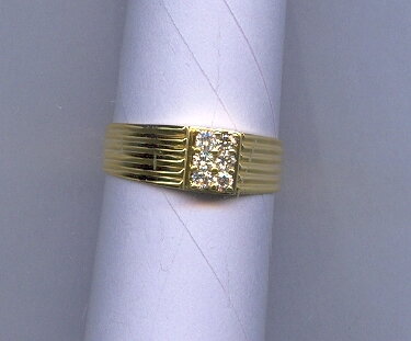 DIAMOND RING GENTS FANCY