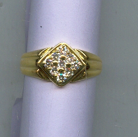 DIAMOND RING GENTS FANCY