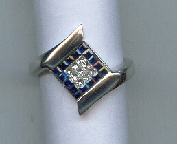 DIAMOND RING GENTS FANCY