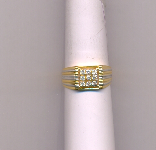 DIAMOND RING GENTS FANCY