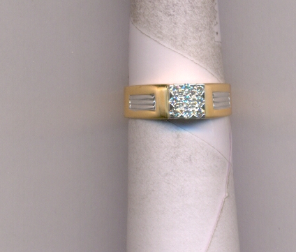 DIAMOND RING GENTS FANCY