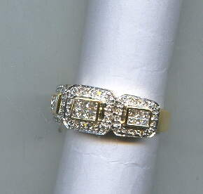 DIAMOND RING GENTS FANCY