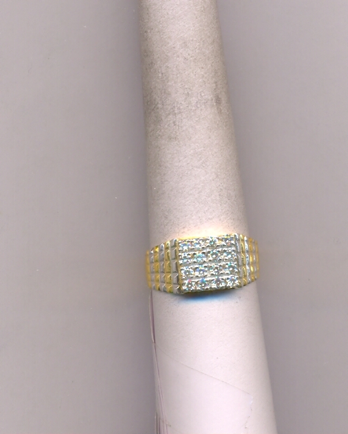DIAMOND RING GENTS FANCY