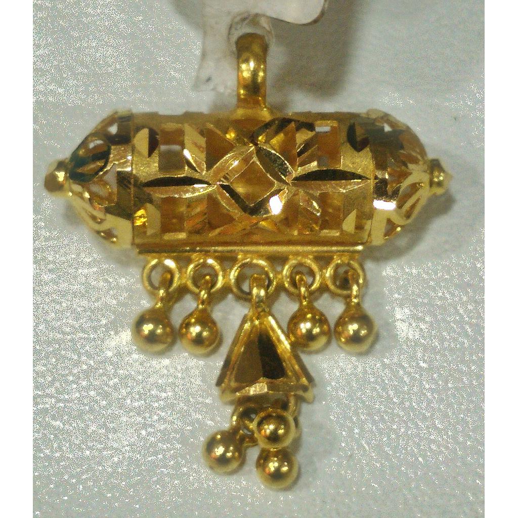 GOLD PENDENT PLAIN