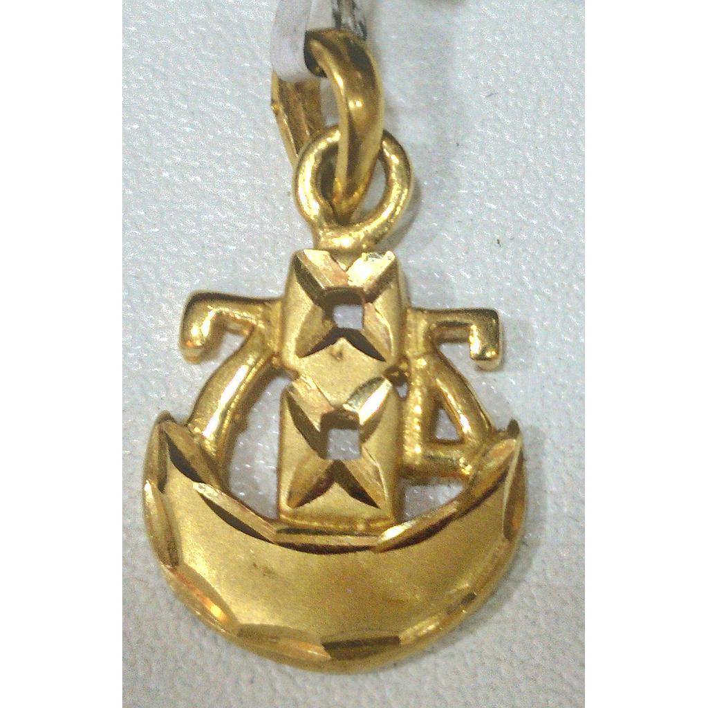 GOLD PENDENT CASTING