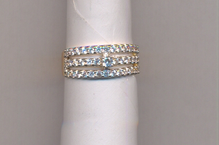 GOLD RING LADIES DESIGNER EXCLUSIVE