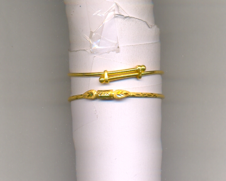 GOLD BANGLE BABY FANCY