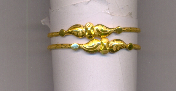 GOLD BANGLE BABY FANCY