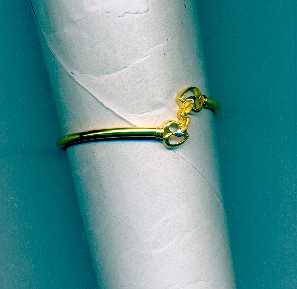 GOLD BANGLE BABY FANCY