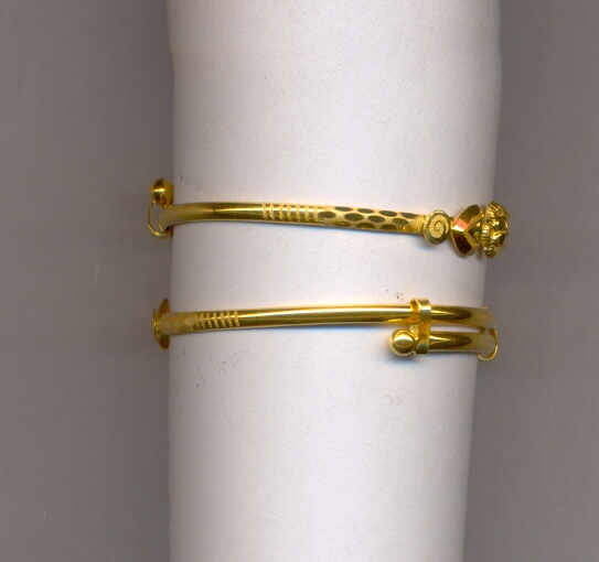 GOLD BANGLE BABY FANCY
