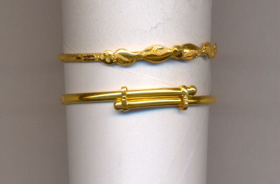 GOLD BANGLE BABY FANCY