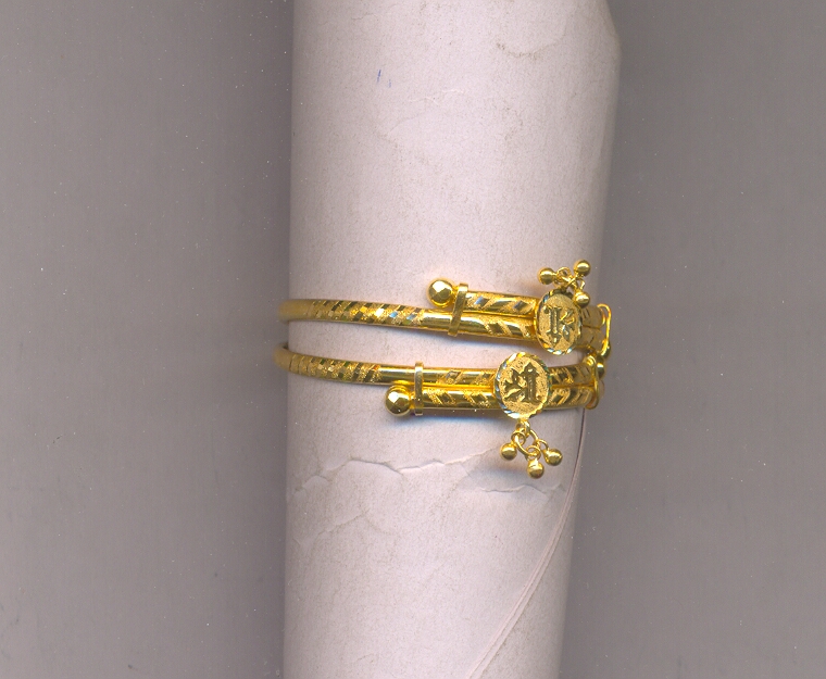 GOLD BANGLE BABY FANCY