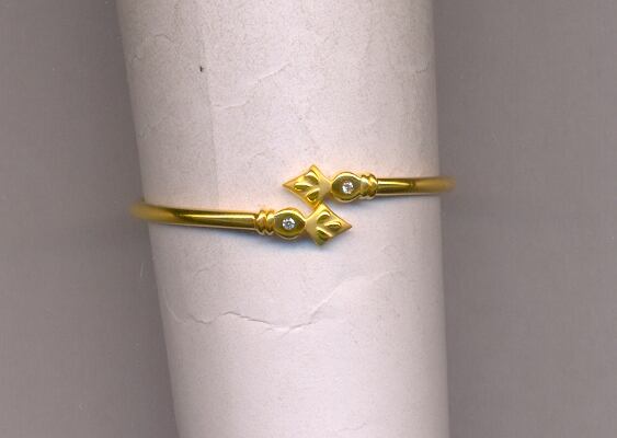 GOLD BANGLE BABY FANCY