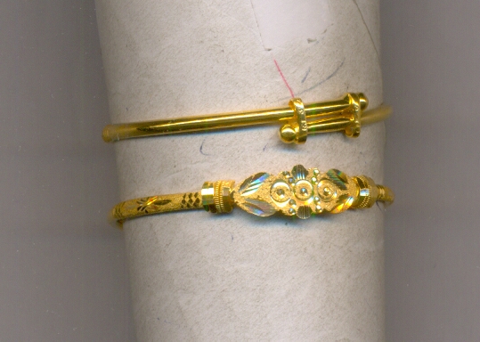 GOLD BANGLE BABY FANCY