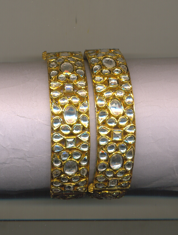 GOLD BANGLE KUNDAN GENERAL