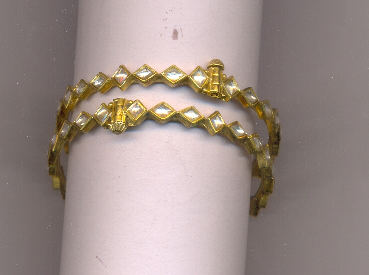 GOLD BANGLE KUNDAN GENERAL