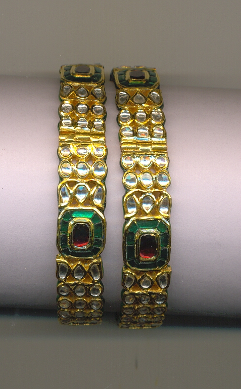 GOLD BANGLE KUNDAN GENERAL