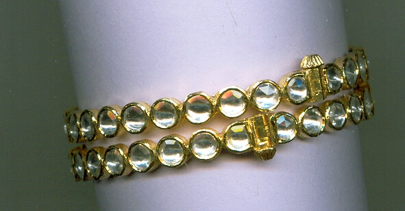 GOLD BANGLE KUNDAN GENERAL