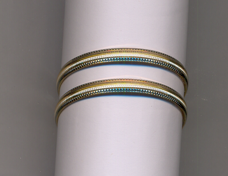 GOLD BANGLE MACHINE CUTTING FANCY