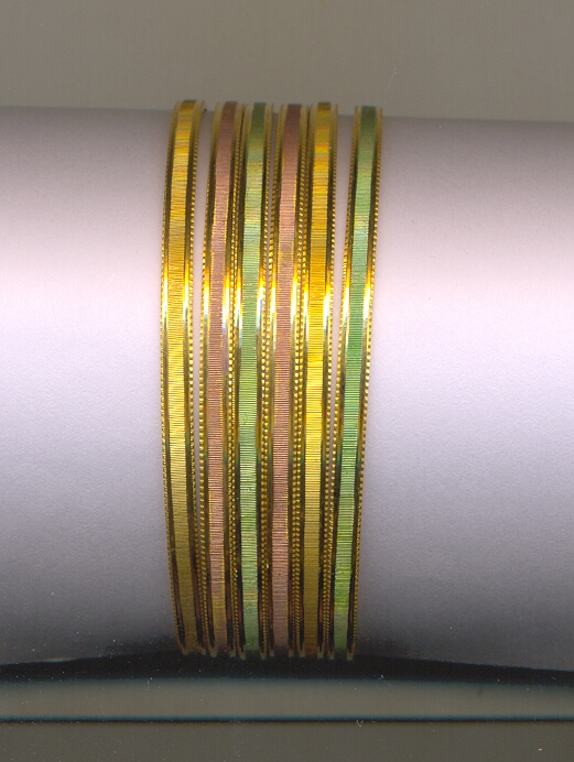 GOLD BANGLE MACHINE CUTTING FANCY