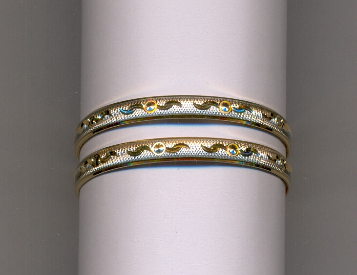 GOLD BANGLE MACHINE CUTTING FANCY