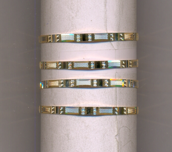 GOLD BANGLE MACHINE CUTTING FANCY