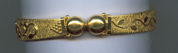 GOLD BANGLE PLAIN EXCLUSIVE