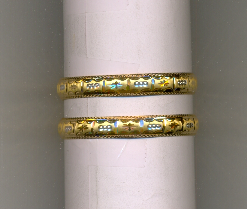 GOLD BANGLE PLAIN EXCLUSIVE