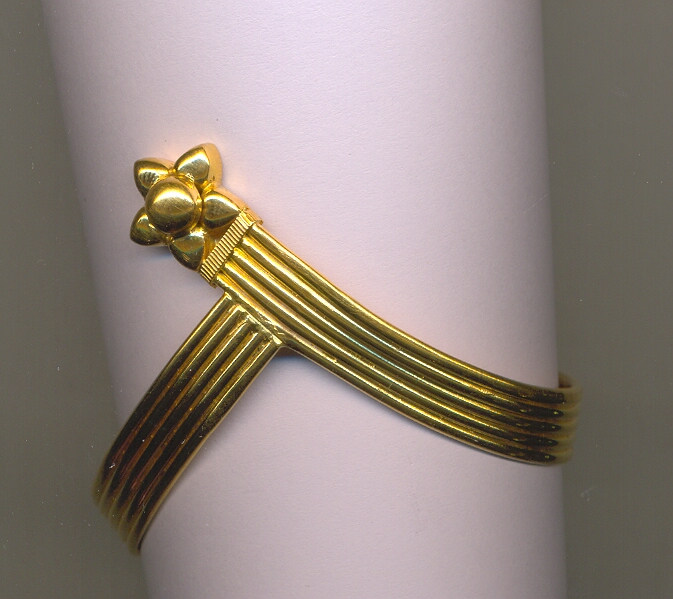 GOLD BANGLE PLAIN EXCLUSIVE