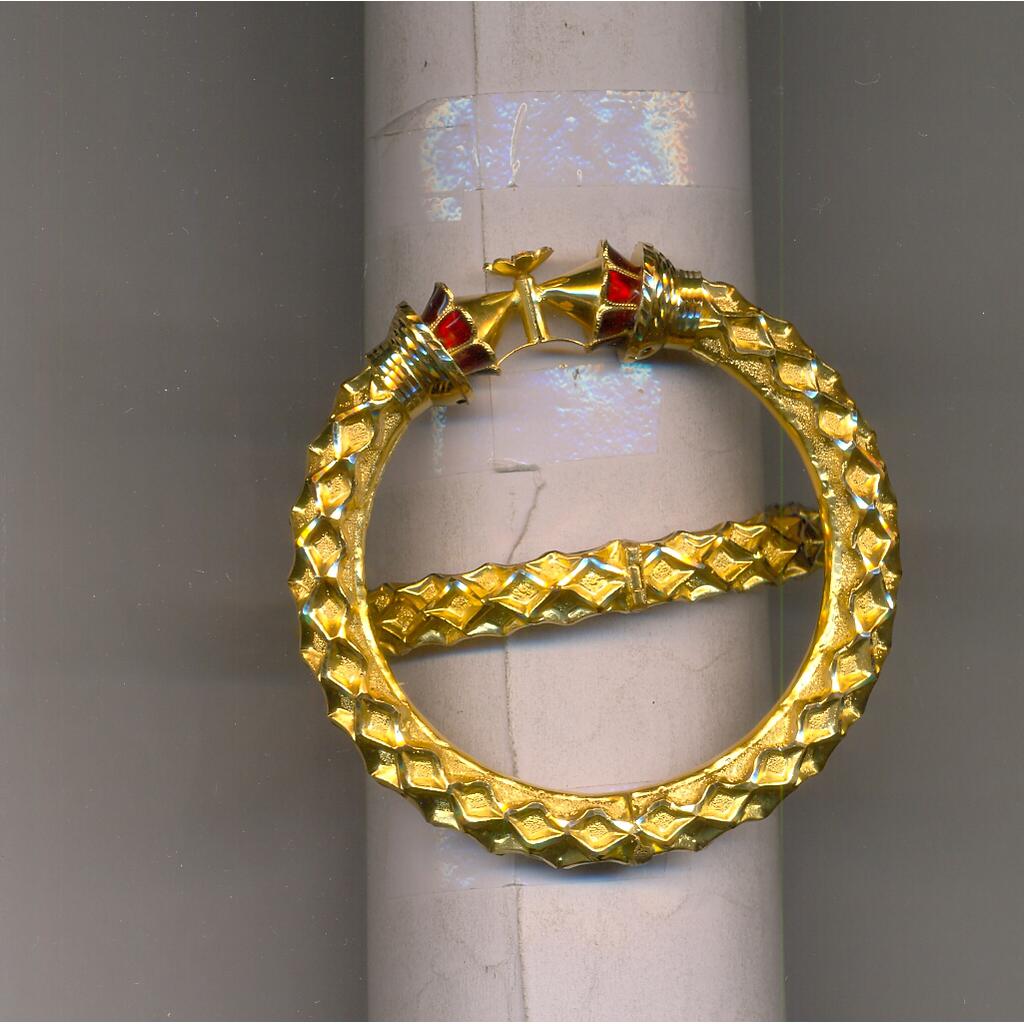GOLD BANGLE PLAIN EXCLUSIVE
