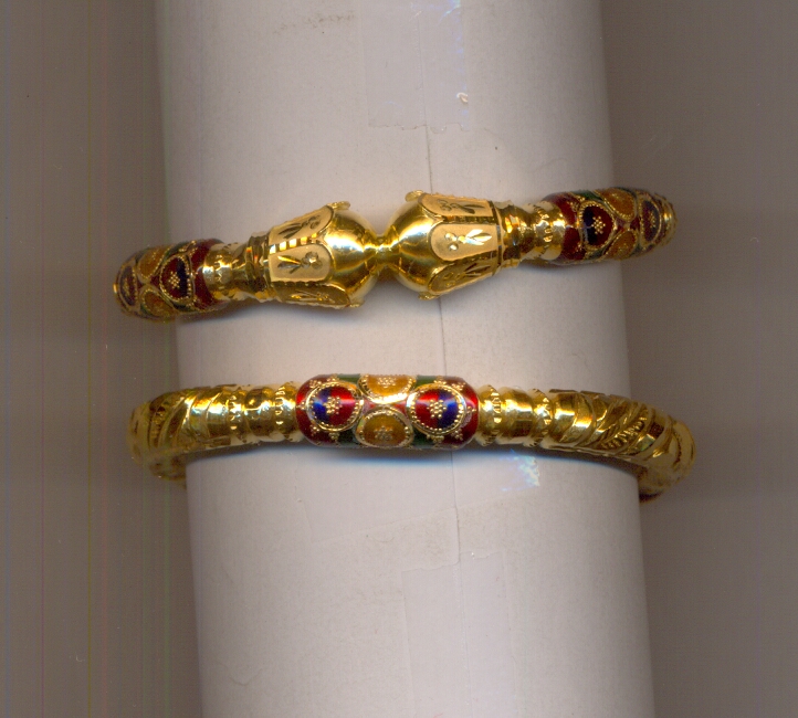 GOLD BANGLE PLAIN FANCY