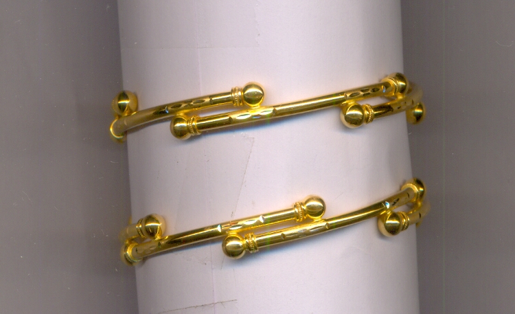 GOLD BANGLE PLAIN FANCY