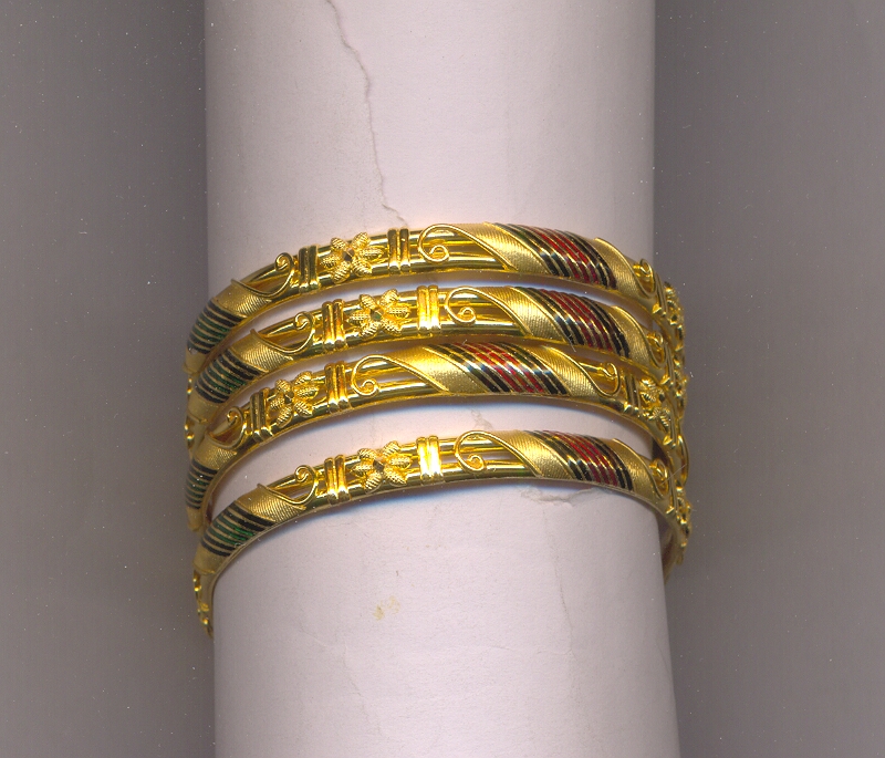 GOLD BANGLE PLAIN FANCY