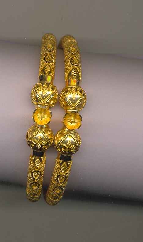 GOLD BANGLE PLAIN FANCY